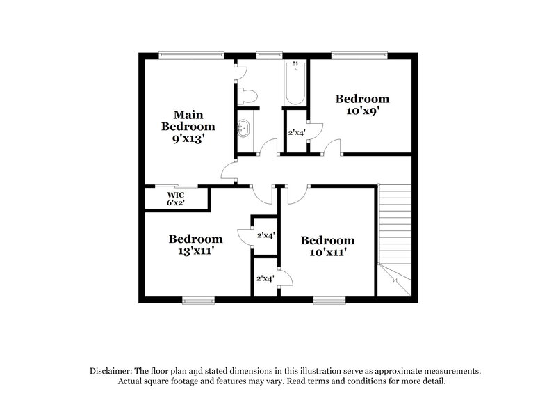 1,635/Mo, 1700 Serene Drive Center Point, AL 35215 Floorplan View 2