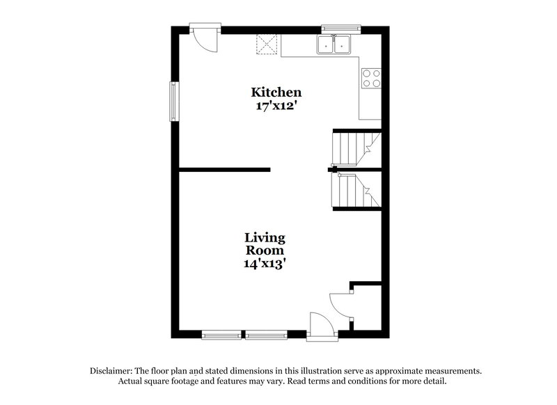 1,280/Mo, 2827 Arrowhead Drive Birmingham, AL 35215 Floor Plan View