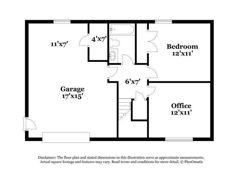 1,080/Mo, 3024 Grove Ave Tarrant, AL 35217 Floor Plan View 2