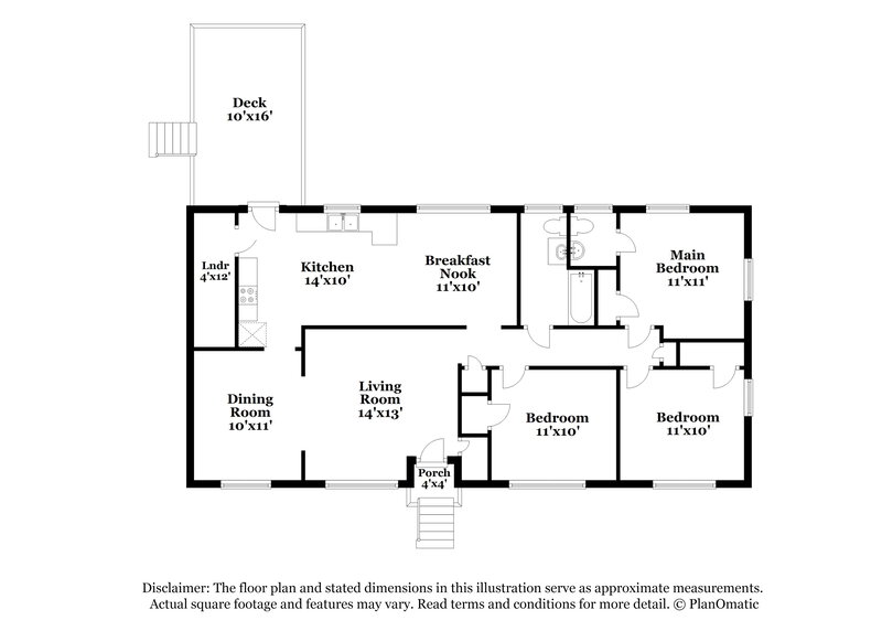 1,410/Mo, 224 Tanglewood Cir Birmingham, AL 35215 Floorplan View