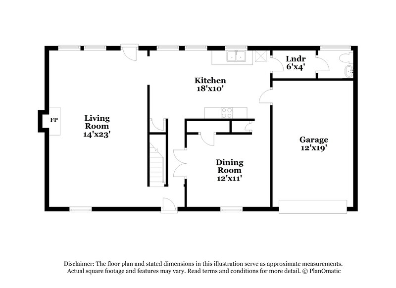 1,590/Mo, 1541 Cedargate Circle Birmingham, AL 35235 Floor Plan View