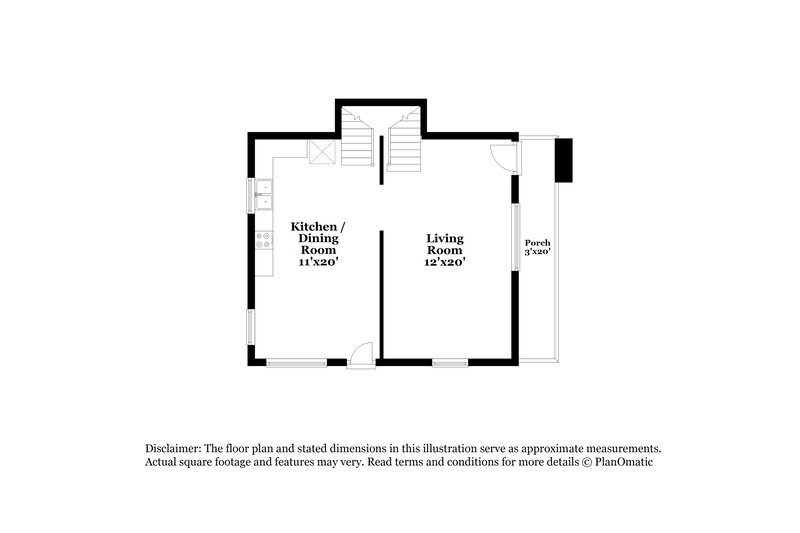 1,535/Mo, 1505 Bobolink Lane Birmingham, AL 35215 Floor Plan View 2