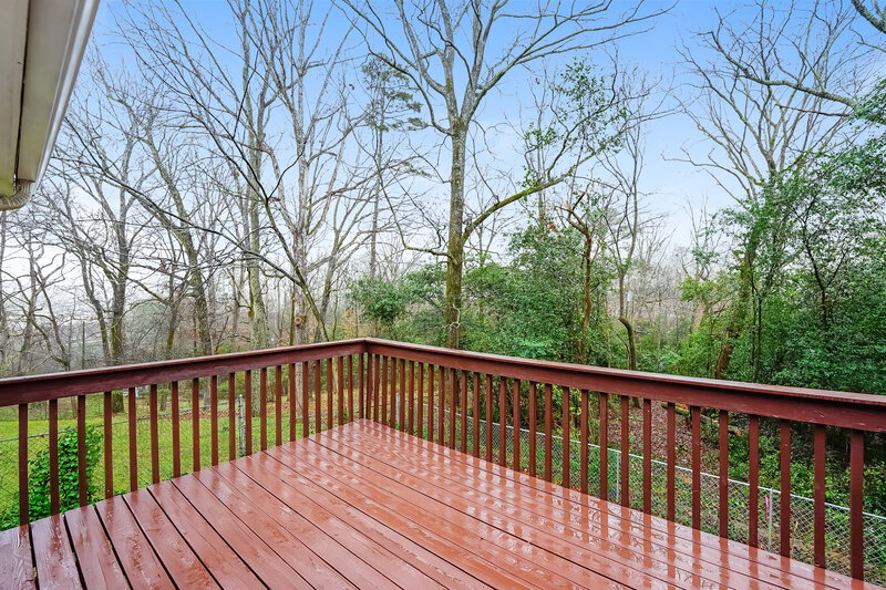 1,345/Mo, 748 Barclay Lane Birmingham, AL 35206 Deck View 2
