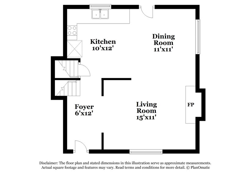1,835/Mo, 5232 Beacon Circle Irondale, AL 35210 Floorplan View 2