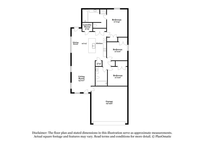 1,385/Mo, 840 Kent Dr Odenville, AL 35120 Floor Plan View
