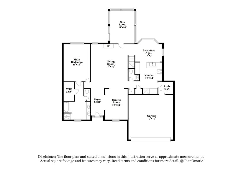 2,515/Mo, 3438 Lazy Day Ln Charlotte, NC 28269 Floorplan View