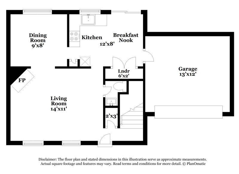2,970/Mo, 8448 Angwin Pl Charlotte, NC 28262 Floor Plan View