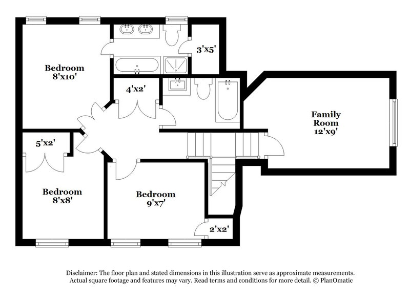 2,970/Mo, 8448 Angwin Pl Charlotte, NC 28262 Floor Plan View 2