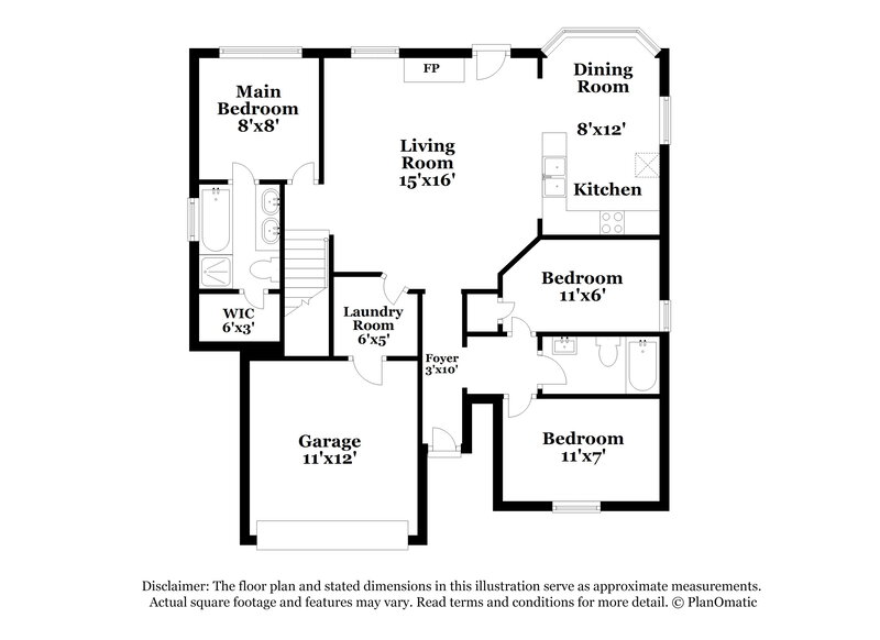1,980/Mo, 103 Milroy Ln Mooresville, NC 28115 Floor Plan View