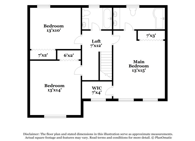 2,455/Mo, 938 Brightmoor Dr Matthews, NC 28105 Floor Plan View 2