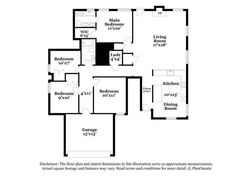 2,070/Mo, 110 Peterborough Dr Mooresville, NC 28115 Floorplan View