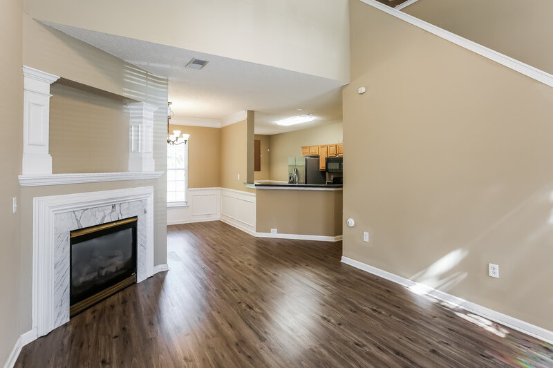 1,825/Mo, 6813 Babbling Brook Ln Concord, NC 28025 Living Room View 2