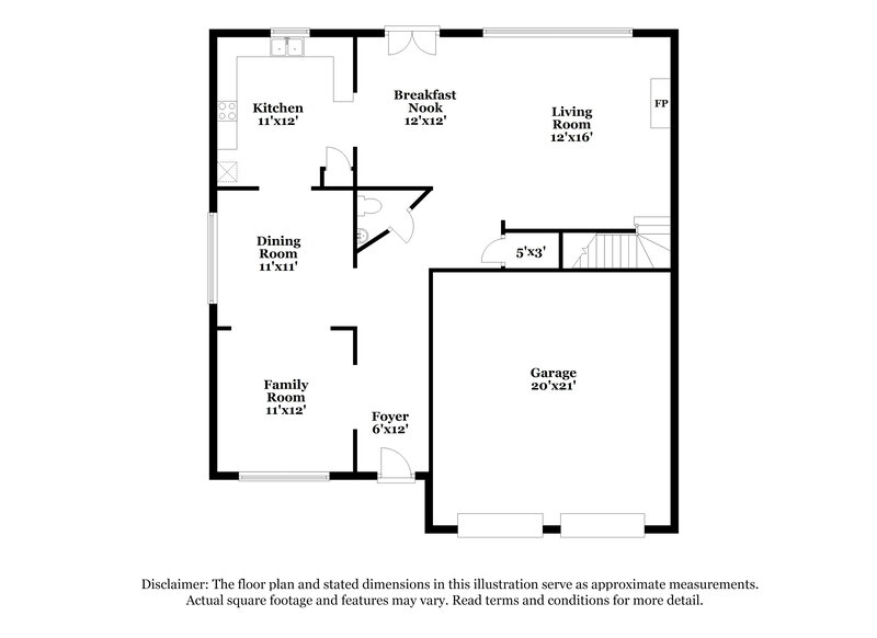 2,100/Mo, 10324 Wakerobin Ln Charlotte, NC 28213 Floor Plan View 2