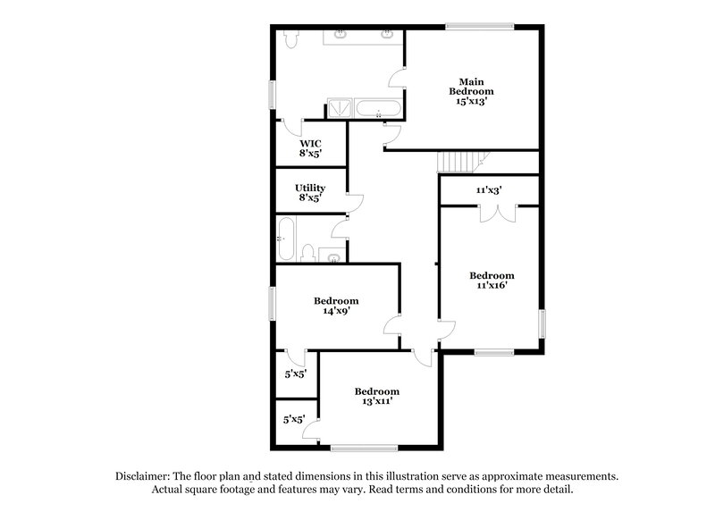 2,150/Mo, 5521 Twin Brook Dr Charlotte, NC 28269 Floor Plan View 2