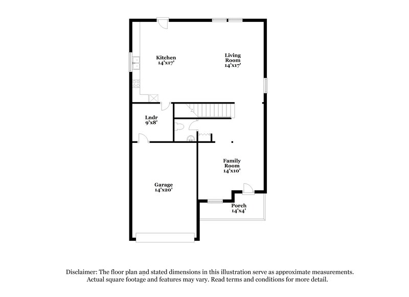 2,045/Mo, 1902 Mallard Woods Pl Charlotte, NC 28262 Floor Plan View