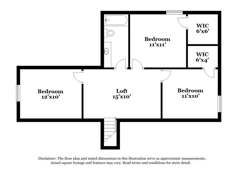 2,130/Mo, 1451 Mandy Place Ct Charlotte, NC 28216 Floor Plan View 2