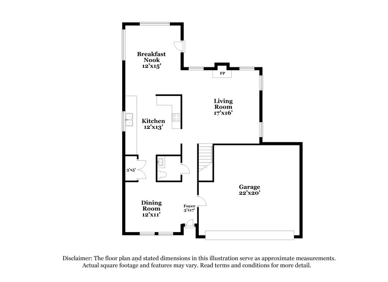 2,505/Mo, 3011 Parker Green Trl Charlotte, NC 28269 Floor Plan View