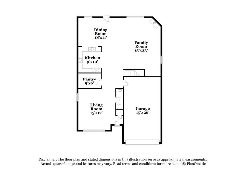 1,900/Mo, 4432 Norfleet St Concord, NC 28025 Floorplan View 2