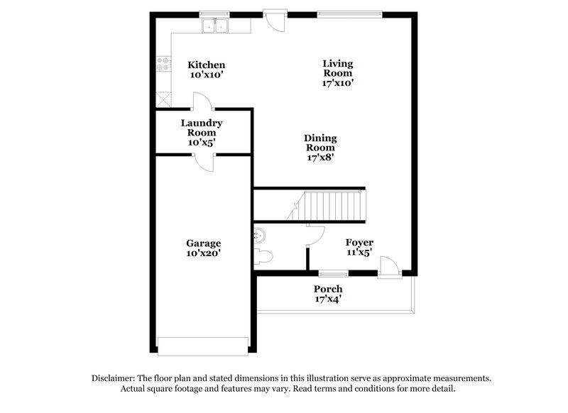 1,840/Mo, 2002 Beckwith Ln Waxhaw, NC 28173 Floor Plan View
