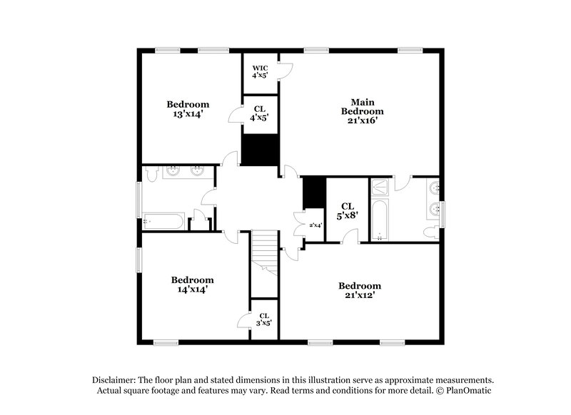 2,150/Mo, 2405 Richard Rozzelle Dr Charlotte, NC 28214 Floorplan View 2