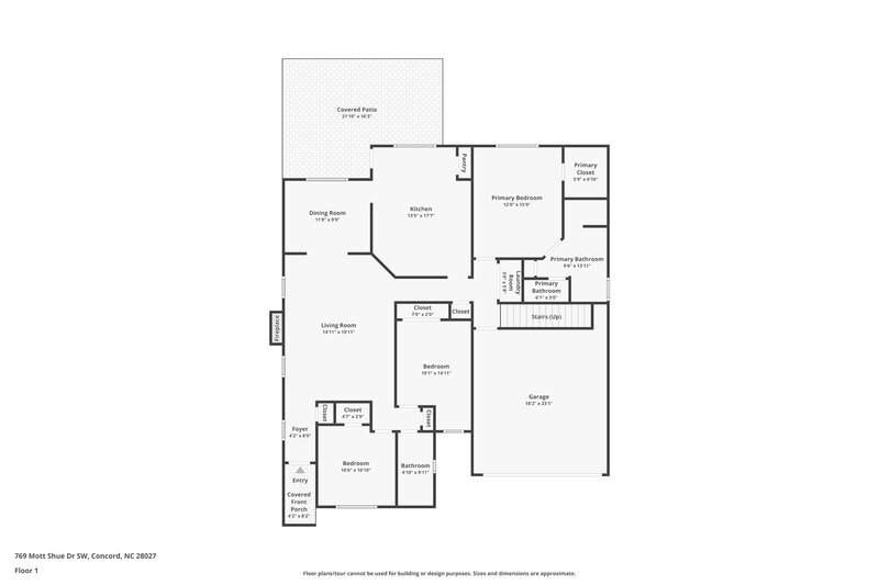 2,230/Mo, 769 Mott Shue Dr SW Concord, NC 28027 Floorplan View
