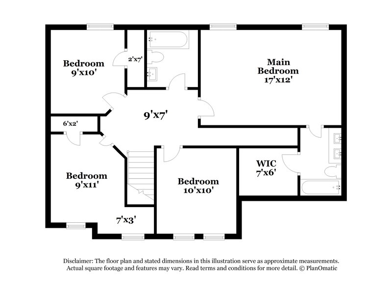 1,865/Mo, 3014 Edmonton Pl Charlotte, NC 28269 Floorplan View