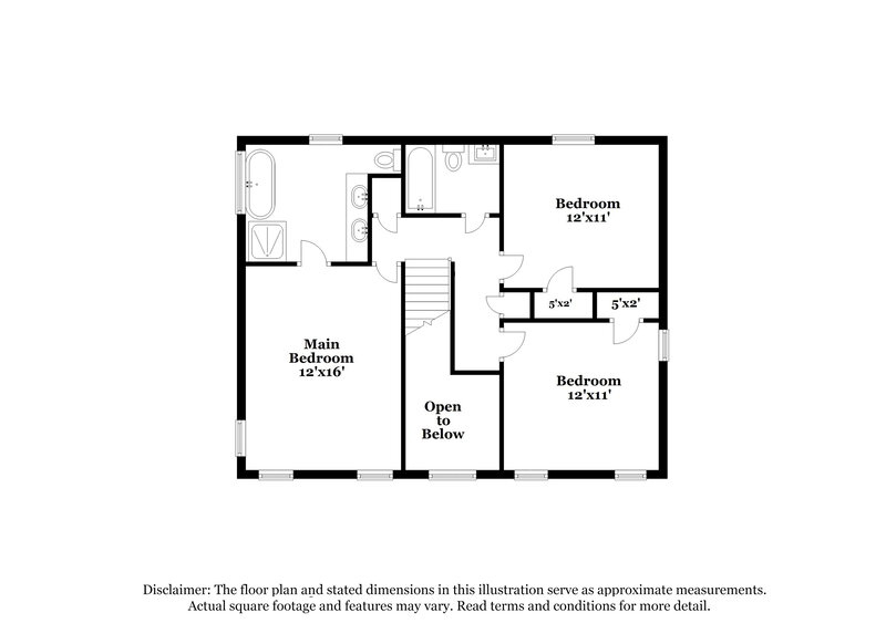 2,660/Mo, 3422 Breezy Morn Ln Charlotte, NC 28269 Floor Plan View 2