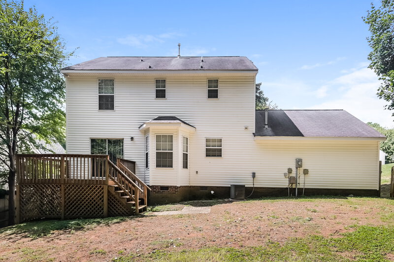 2,660/Mo, 3422 Breezy Morn Ln Charlotte, NC 28269 Rear View