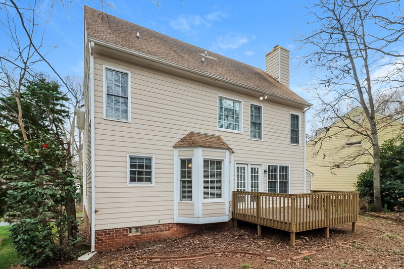 2,170/Mo, 9714 Whitewood Trl Charlotte, NC 28269 Rear View 3