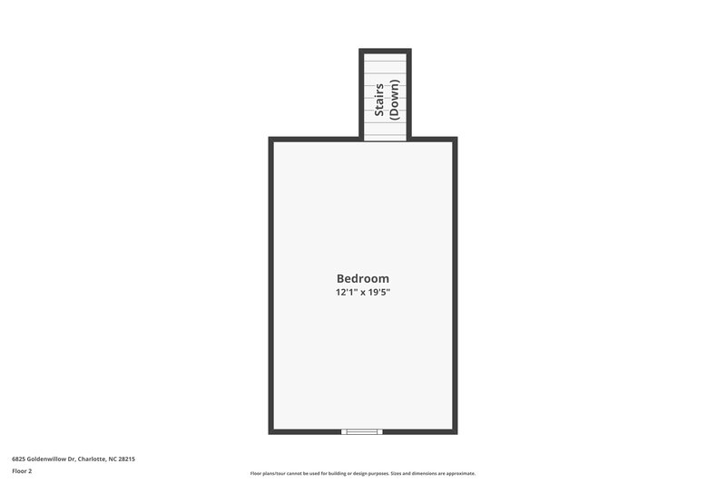 2,135/Mo, 6825 Goldenwillow Dr Charlotte, NC 28215 Floorplan View 2