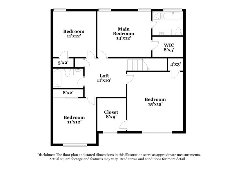 3,220/Mo, 4525 Staffordshire Ln Charlotte, NC 28213 Floor Plan View 2