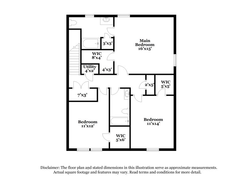 1,850/Mo, 160 Autumn Bluff Cir Mount Holly, NC 28120 Floor Plan View 2