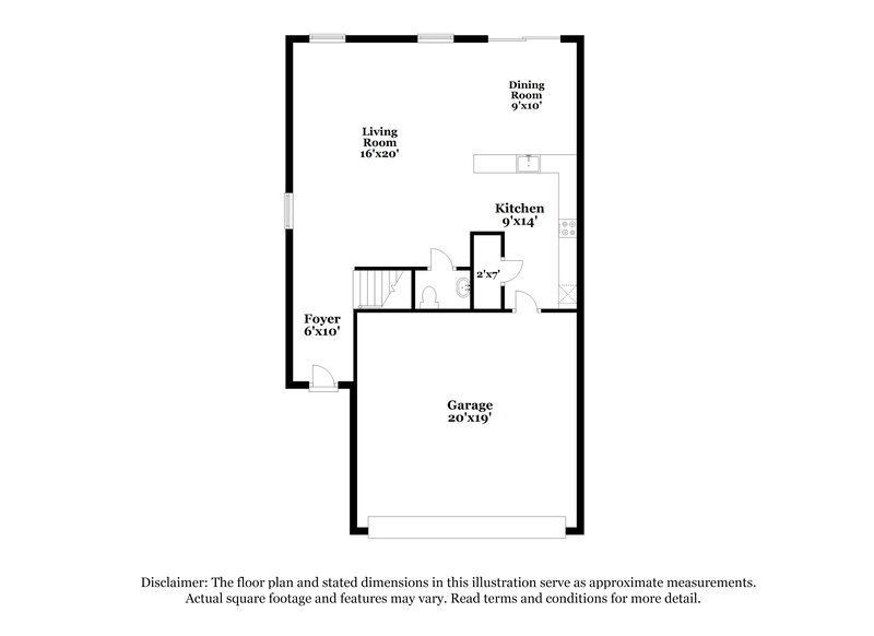 2,105/Mo, 8014 Moose Creek Dr Charlotte, NC 28214 Floor Plan View 2