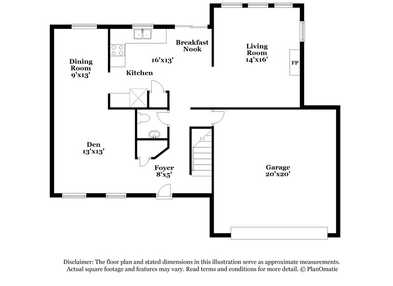 3,010/Mo, 10308 Gold Pan Rd Charlotte, NC 28215 Floor Plan View
