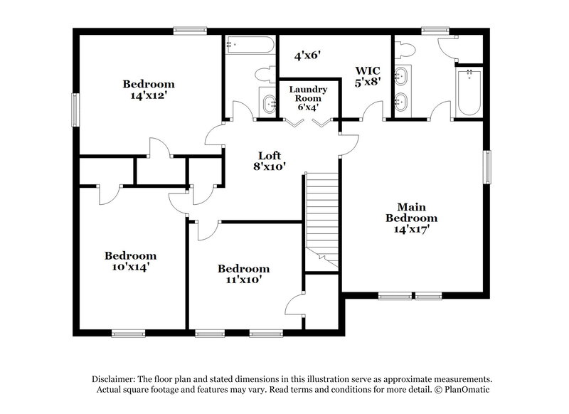 3,010/Mo, 10308 Gold Pan Rd Charlotte, NC 28215 Floor Plan View 2