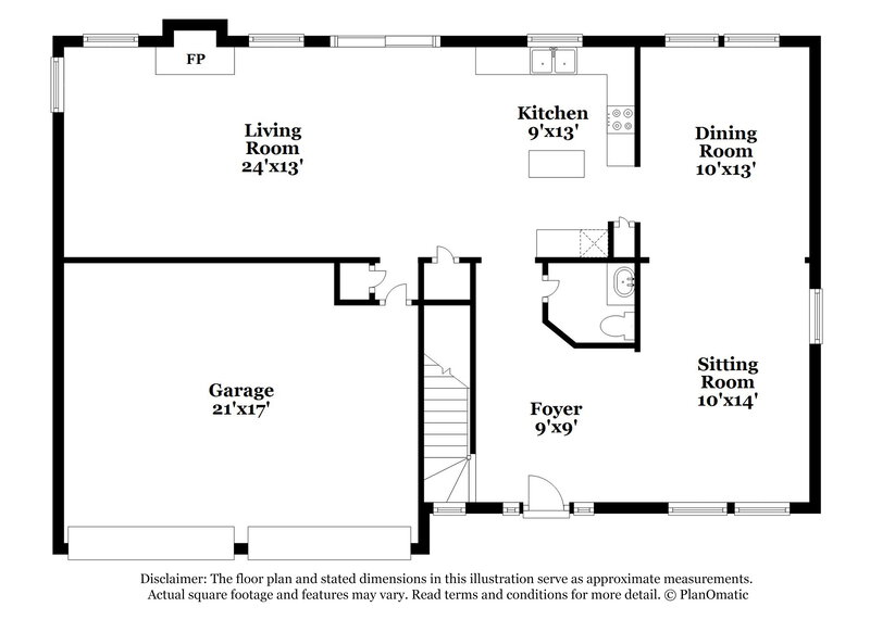 2,155/Mo, 10907 Delsing Ct Charlotte, NC 28214 Floorplan View 2