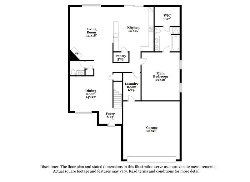 2,180/Mo, 1629 Poplar Shadow Dr Huntersville, NC 28078 Floor Plan View 2