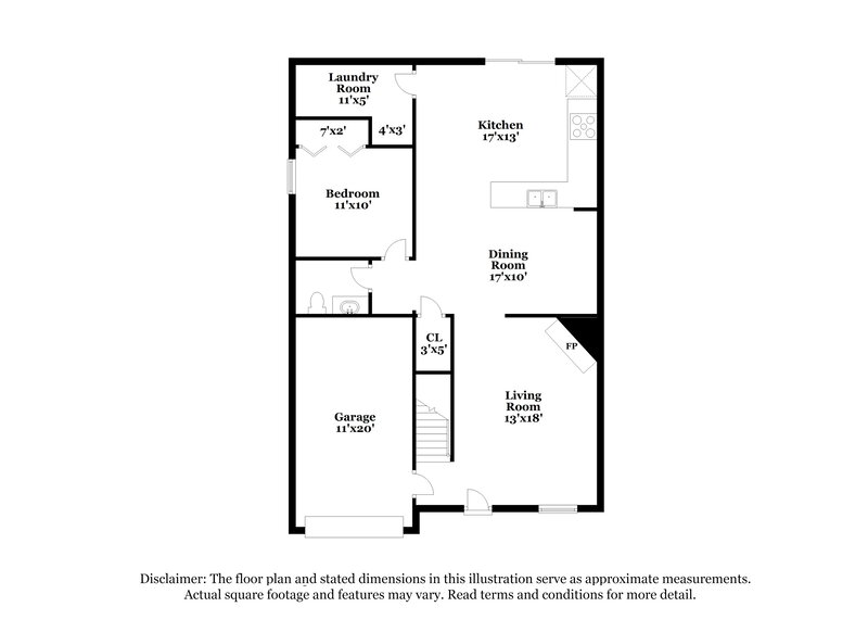 2,275/Mo, 4522 Carnfeld Ln Charlotte, NC 28215 Floor Plan View