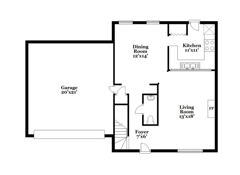 2,115/Mo, 11325 Alvanley Hills Ct Charlotte, NC 28262 Floorplan View