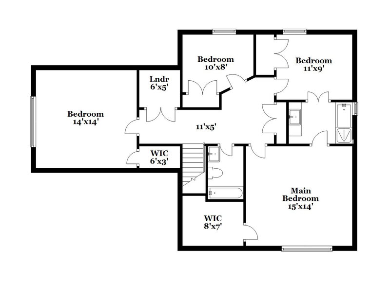2,115/Mo, 11325 Alvanley Hills Ct Charlotte, NC 28262 Floorplan View 2