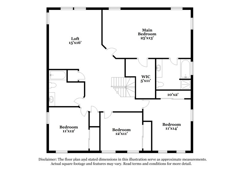2,450/Mo, 4914 Cruz Bay Dr Monroe, NC 28110 Floor Plan View