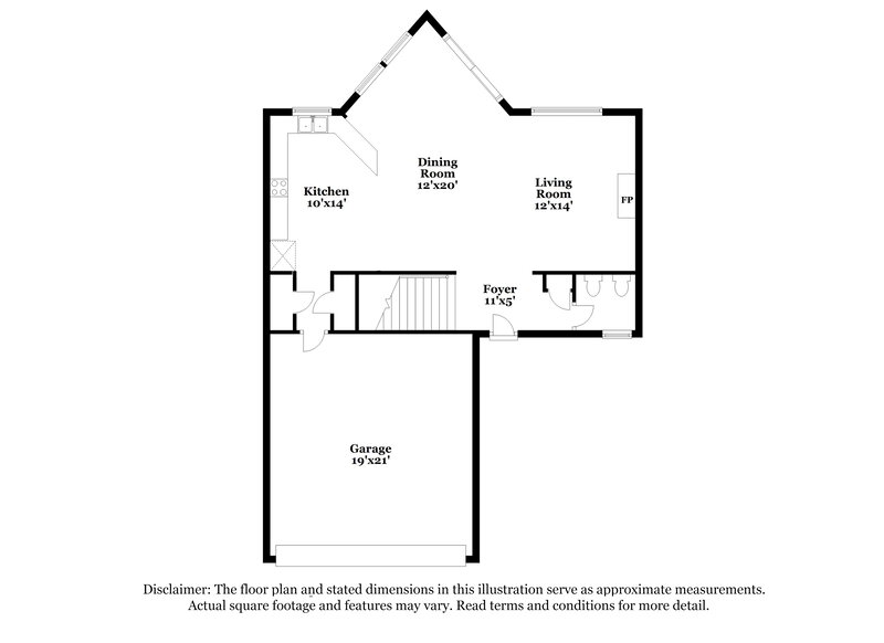 2,770/Mo, 4411 Kiddle Ln Monroe, NC 28110 Floor Plan View