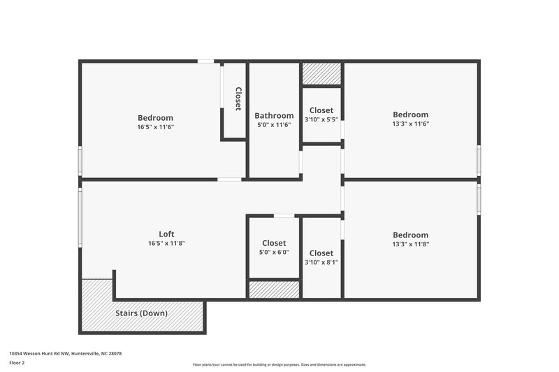 2,575/Mo, 10354 Wesson Hunt Rd NW Huntersville, NC 28078 Floorplan View 2