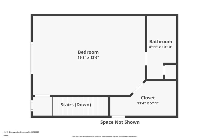 2,055/Mo, 13413 Glenwyck Ln Huntersville, NC 28078 Floor Plan View 2