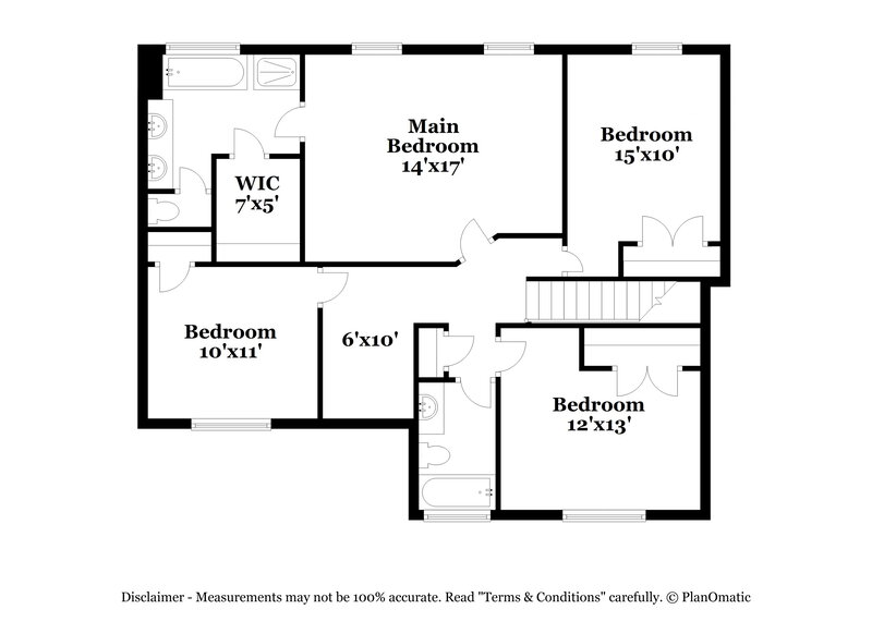 1,980/Mo, 6314 Dillard Ridge Dr Charlotte, NC 28216 Floor Plan View 2