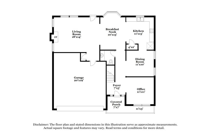 2,405/Mo, 1316 Kersey Glen Ln Charlotte, NC 28216 Floor Plan View