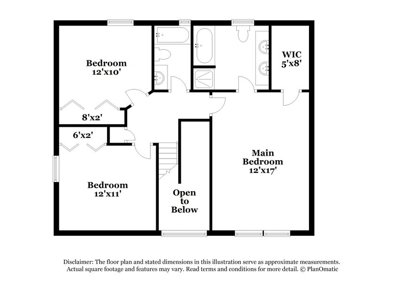 1,985/Mo, 3226 Burkston Rd Charlotte, NC 28269 Floor Plan View 2