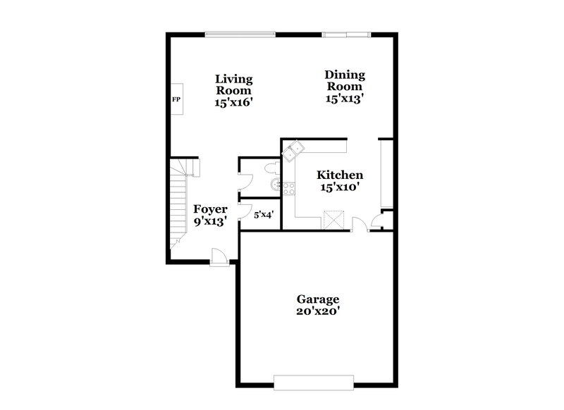 2,830/Mo, 10819 Carstairs St Charlotte, NC 28213 Floor Plan View 2