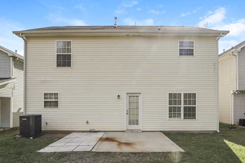 1,960/Mo, 4114 Hathaway Hills Dr Charlotte, NC 28214 Rear View