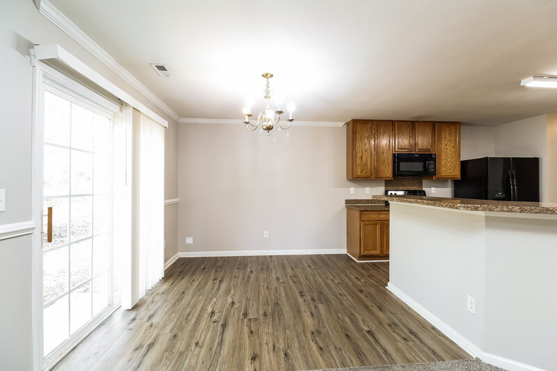 1,855/Mo, 7950 Bristle Ln Charlotte, NC 28214 Dining Room View